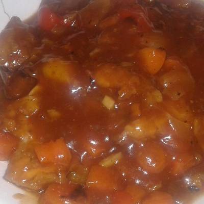  فراخ بانيه بالسويت كاتشب صيني 