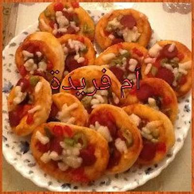  طريقة عمل المينى بيتزا 