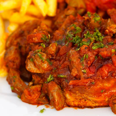  طريقة عمل كبدة ولحم وقلب مقلية 