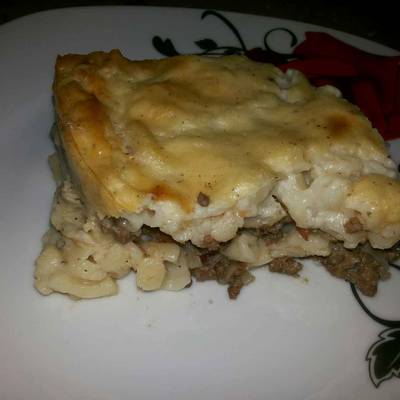  طريقة عمل مكرونه بشاميل دايت على طريقتى 