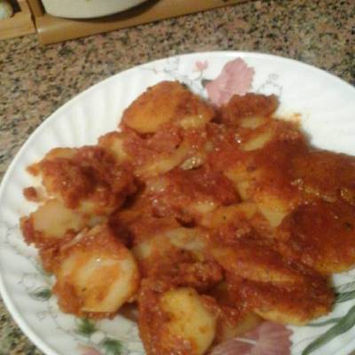  صينيه البطاطس الموفره 