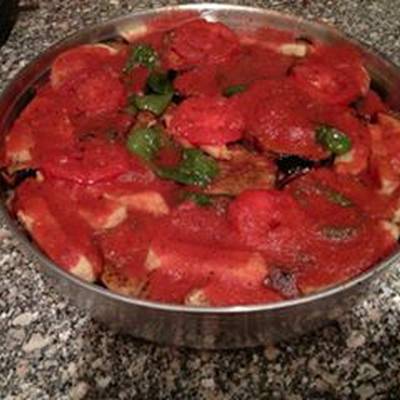  طريقة عمل المسقعه باللحم المفروم 