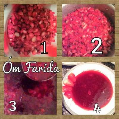  طريقة عمل مربي الفراوله 