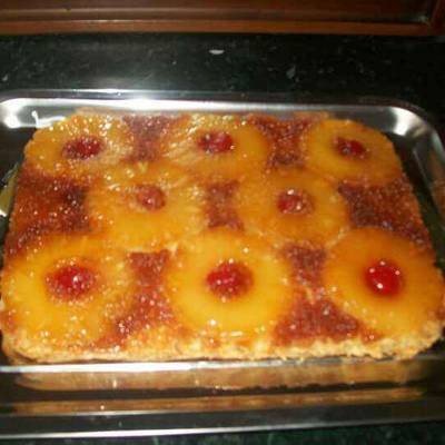  طريقة عمل كيكة الاناناس المقلوبة 