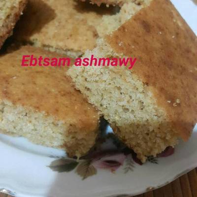  كيكه دقيق الذرة (البسيسه) 