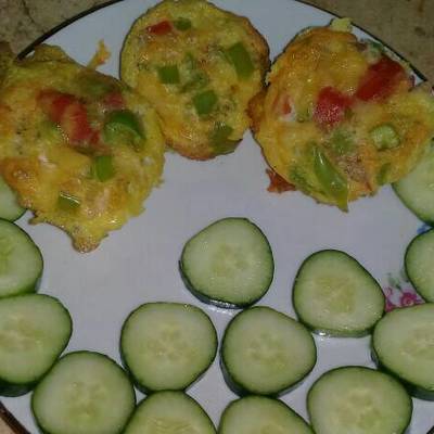  كب كيك البيض 