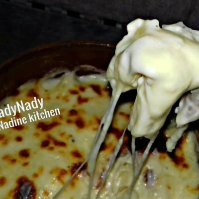  طاجين المكرونه 