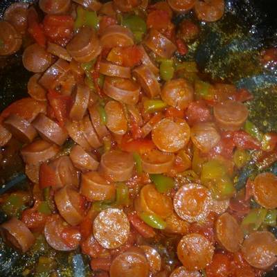  سوسيس بالصلصه 