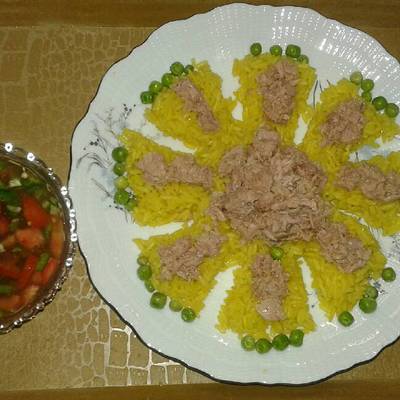  ارز بالتونة دايت 