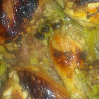  صينية فراخ بالبطاطس السريعة 