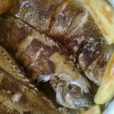  سمك بالفرن.....ورز....