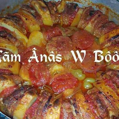  مصفوفة البطاطس بالكفته 