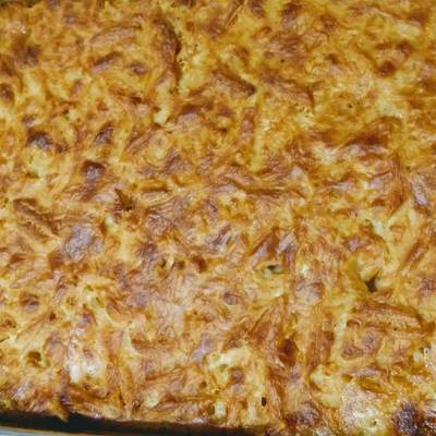  صنيه مكرونه بالبشاميل 