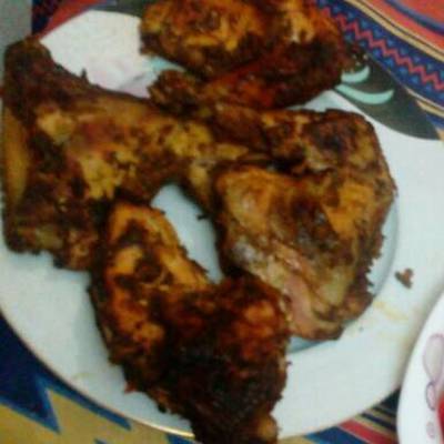  فراخ مشويه ف الفرن 