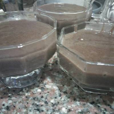  مهلبيه بالشيكولاته 