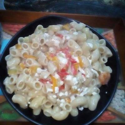  مكرونه بصوص الجمبري 