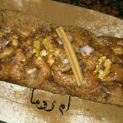  كيك التفاح بالقرفة والجوز Apple Cinnamon Cake 