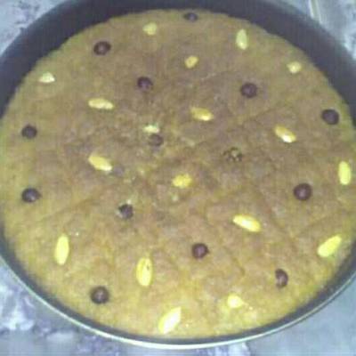  احلي بسبوسه الحلواني وبدون جوز هند 