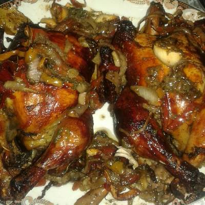  فراخ مشويه في البيت 