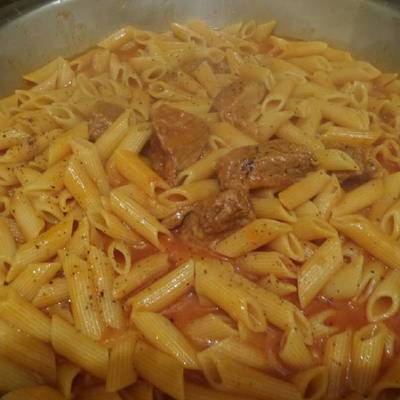  مكرونة مبكبكة 