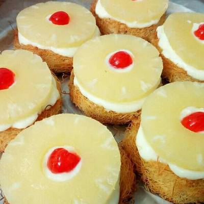  كنافه بالاناناس 