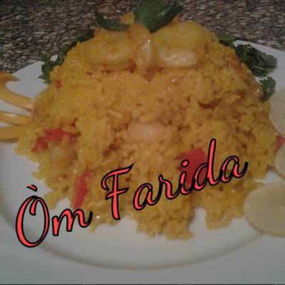  الارز بالجمبرى الأسكندرانى بتكاتي 