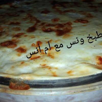  القرنبيط بالبشاميل 