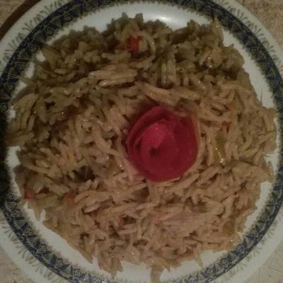  أرز بسمتى بخلطة الكبسة والتوابل الرائعة 