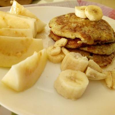  بان كيك ❤ صحيه بدون دقيق 