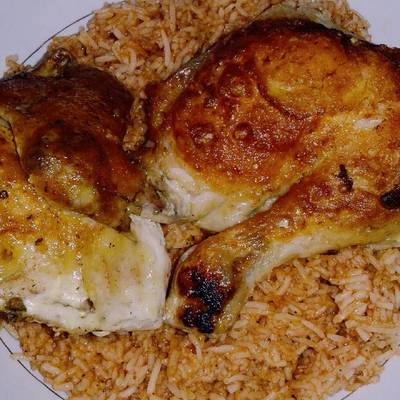  كبسه الدجاج بصوص الصلصه الحار 