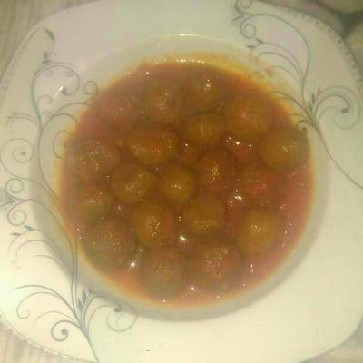  كفتة ارز مصريه بدون لحوم في البيت 