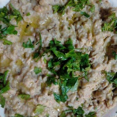  سلطة البابا غنوج بطريقه مختلفة وسهله..ونفس الطعم الرائع 