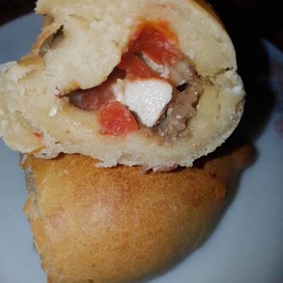  بيتزا سندوتش للأطفال في المدارس 