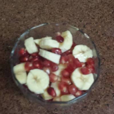  كوكتيل الرمان والموز 