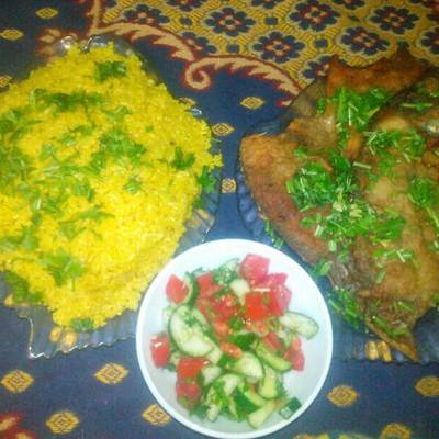  طريقة عمل سمك بلطى ورز بلكركم 