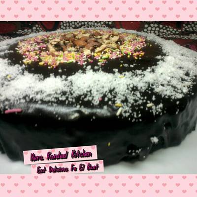  كيك الشيكولاتة بالجناش الاقتصادي 