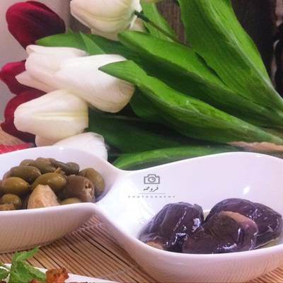  مكدوس الباذنجان 