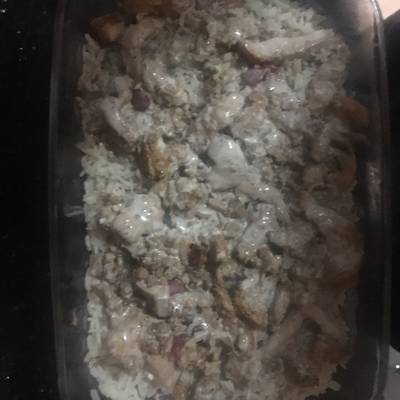  فتة شاورما على الطريقة الشامى 