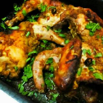  دجاج مشوي بالفرن 