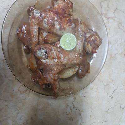  بطاطس بالكبده والقونص والاجنحه 