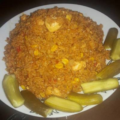  برغل بلبندوره بقطع الشيش 