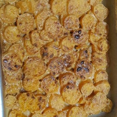  بطاطا باللبن والقشطة 