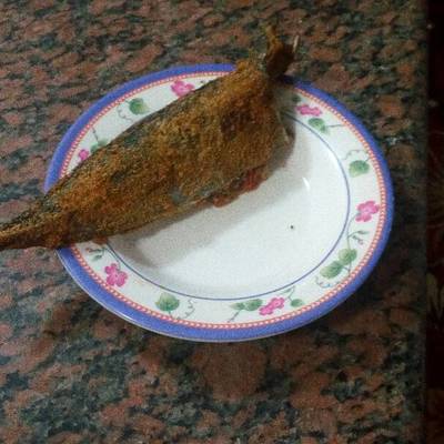  سمك مشوي في الفرن 