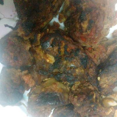  لحمه ضاني مشويه في الفرن #أكلات_للعروس 