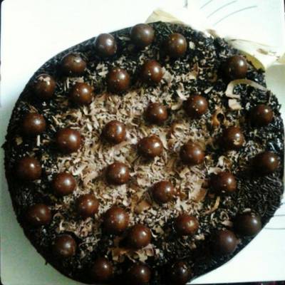  كيكة النسكافية بصوص النسكافيه وسيزرشيكولاتة 