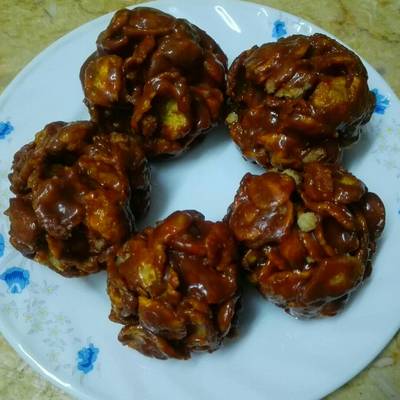  كرات الشيكولاتة بالكورن فليكس 