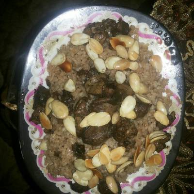  رز بالخلطه (كبدة الفراخ) 