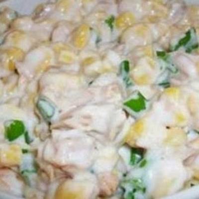  طريقة عمل سلطة الحمص بالمايونيز 