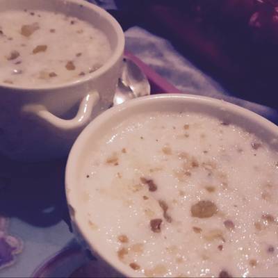  ارز باللبن بالسحلب 