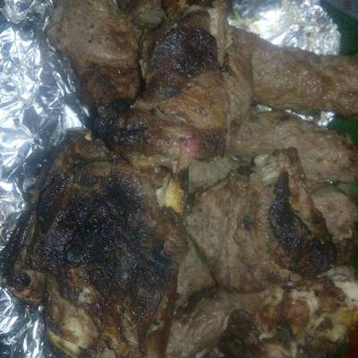  لحم ضانى مشوى 